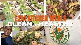 MY FIRST E2M KITCHEN BOX - CLEAN AND HEALTHY READY MADE MEALS - LOVING YOURSELF - CHIT CHAT