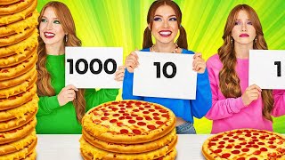 Download lagu Kabur dari Tantangan 100 Lapisan Makanan! 😱🍔 | 123GO! Series mp3