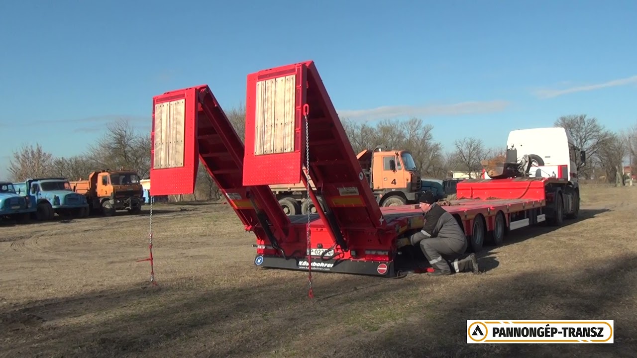 NEHÉZGÉPEK SZÁLLÍTÁSA