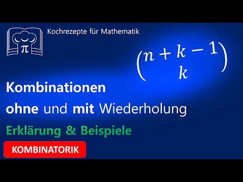 Combinations without and with repetition - Combinatorics