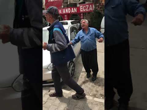 Antepli dayı ile otoparkçı atışması