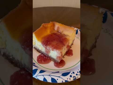 Italian Ricotta Cheesecake w/Homemade Graham Cracker Crust