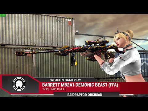 Barrett M82A1-Demonic Beast (Free For All Gameplay) || CrossFire Philippines