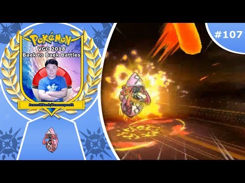 "Pummel them Tapu Lele!" Pokémon Ultra Sun & Moon VGC 2018 Baek to Baek Battles - Episode 107