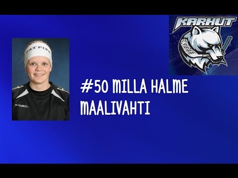 FBT Karhut naiset edustus, Milla Halme #50 Torjunnat, alkukausi 14-15