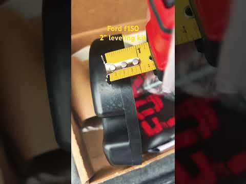 Ford f150 leveling kit 2” (looks to lifted)