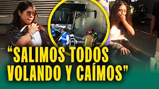 Impactantes testimonios de pasajeros tras choque de Metropolitano: "Vidrios le cayeron en la cara"