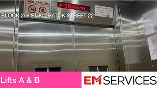 HDB Block 298 Bukit Batok || EM Elevator