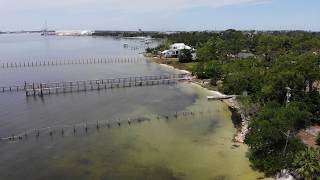 Aerial View of St. Andrew Bay Shoreline