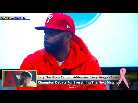 EAZY ADDRESSES EVERYTHING AND RESPONDS TO CASSIDY! - PART 1