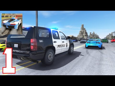 Police Car Parking Real Car Gameplay Walkthrough Part 1