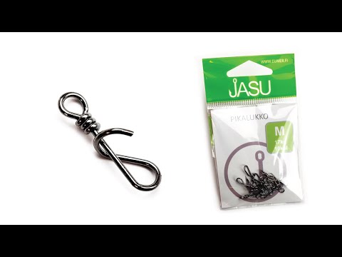Jasu pikalukon käyttö ja hyödyt kalastuksessa - Solmuohjeet - Luistamaton solmu - Viehesolmu