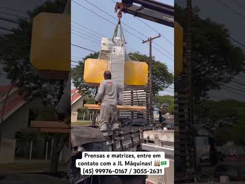 Prensa 40 Ton Tipo C - JL Máquinas (45) 9976-0167 #prensa #matriz #industria