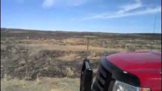 preview picture of video 'Grass Fire Devastation, Apache Pass Fire in Creston WA'