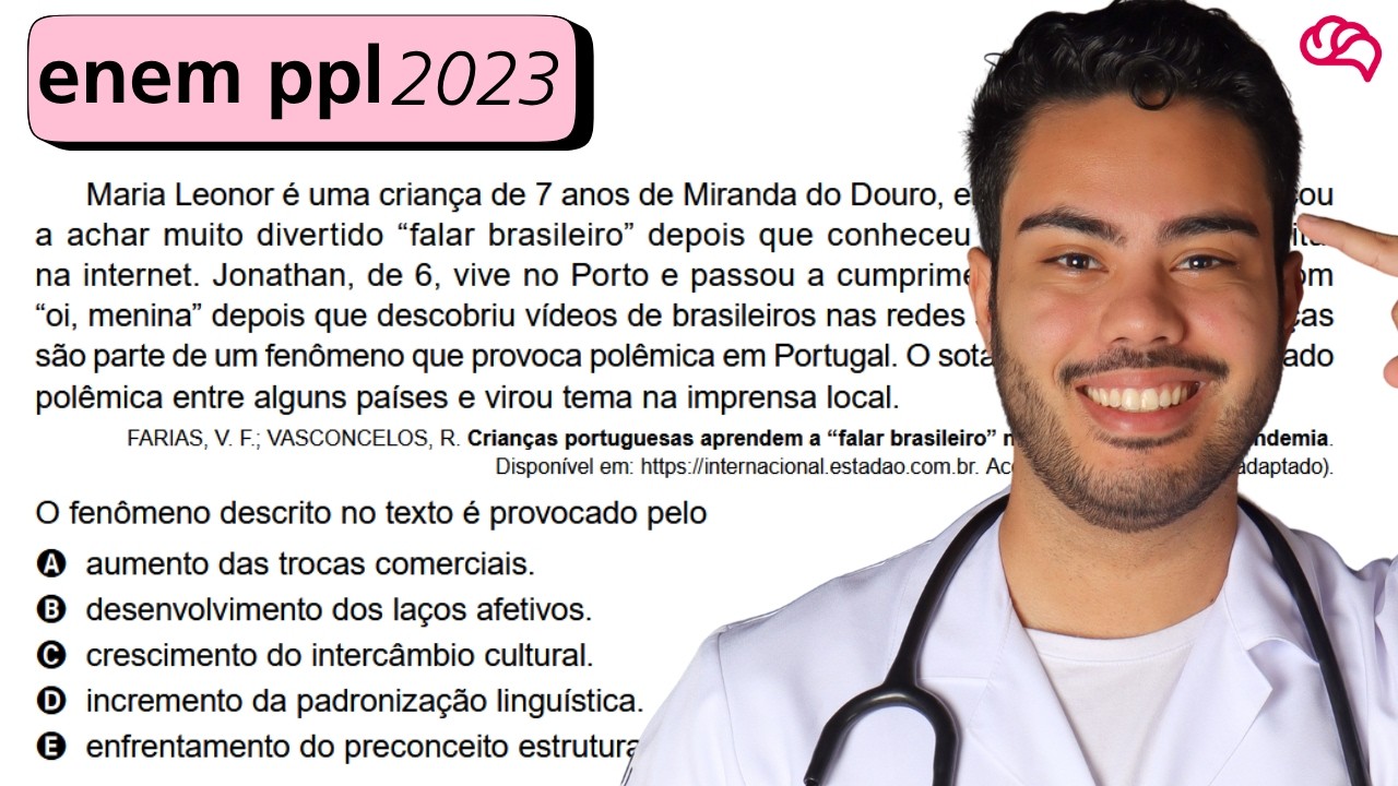 Resolução em Vídeo — Questão 61 ENEM 2023 PPL
