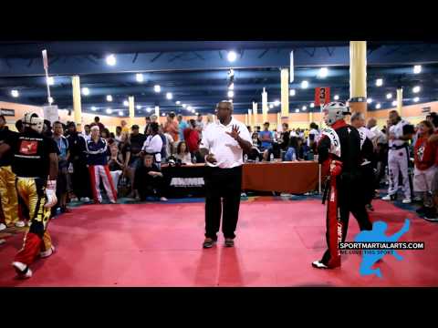 Kevin Walker vs Hamed Firouzi Men's Sparring US Open 2014