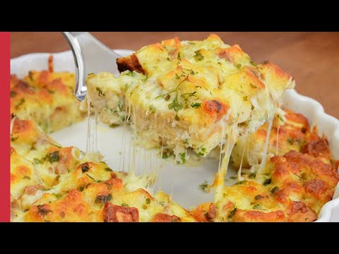 Don't Throw Away Old Bread! š Make This Amazing Savory Stale Bread Pie #recipe