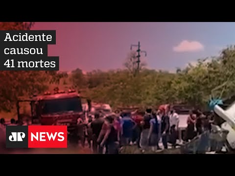 Polícia apura se falha em freios ou ultrapassagem proibida causou o acidente em Taguaí