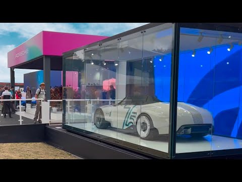 Thumbnail for Porsche Stand at Goodwood  Festival of Speed 2023 Tour | Porsche Vision 357 & Spyder RS by Porsche Vision 357