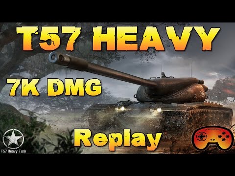 Best of Kradojaner #002 T57 Replay - 7K Damage - World of Tanks - German - Deutsch