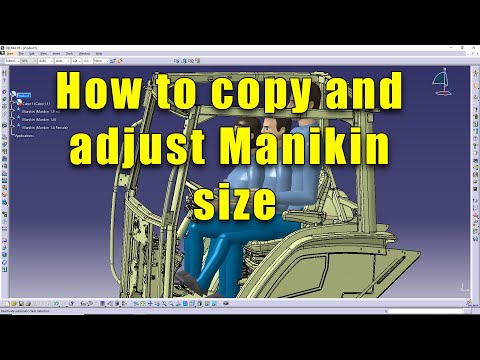 How to Copy and Adjust Manikin size