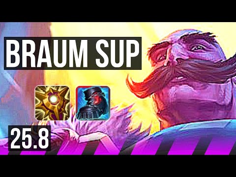 BRAUM & Miss Fortune vs ZOE & Lux (SUP) | EUW Diamond | 25.8