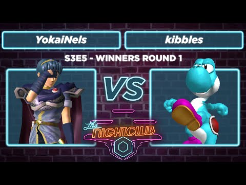 The Nightclub S3E5: YokaiNels (Marth) vs kibbles (Yoshi) - WR1 SSBM