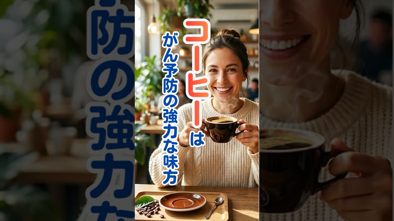 コーヒーはがん予防の強力な味方！ #がん予防 #ゼロがんch