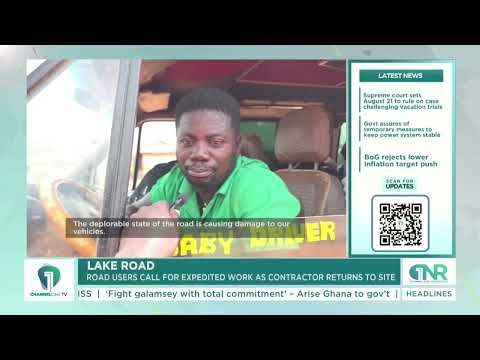 Lake Road Construction Resumes After Years Of Delay In Bosomtwe