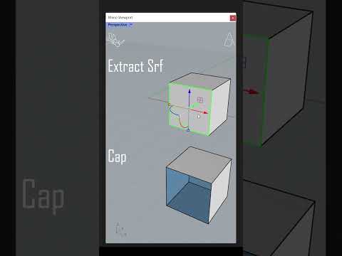 Offset vs Ribbon vs Slab Rhino Tutorial design architecture 3dmodeling rhino3d