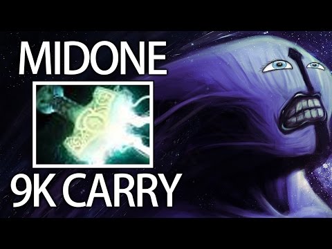 Mjollnir Faceless Void 9k Carry by MidOne Dota Pro Pub Gameplay