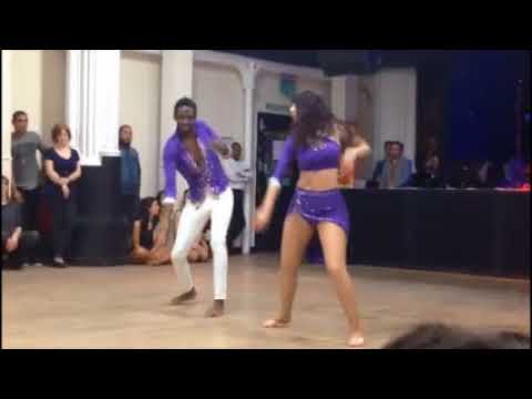 Tamba Salsache Hissirou & Emanuela Iafrate performing at Bristol Salsa Congress