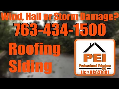 Cumberland WI Roofing Hail Damage 763-434-1500