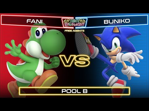 Tru4's Spotlight: Free Agents! Pool B - Fani (Yoshi) vs. Buniko (Sonic)