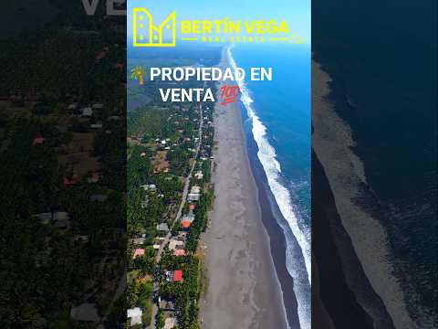 🌴⛵️ PROPIEDAD EN VENTA💯⚓️👉 Playa El Tamarindo  ▶️ San Francisco Menendez ▶️ Ahuachapan ▶️ ES🇸🇻🏝🫵