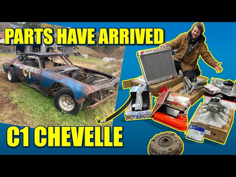 Parts are in for STREET LEGAL STOCK CAR - '68 C1 Chevelle