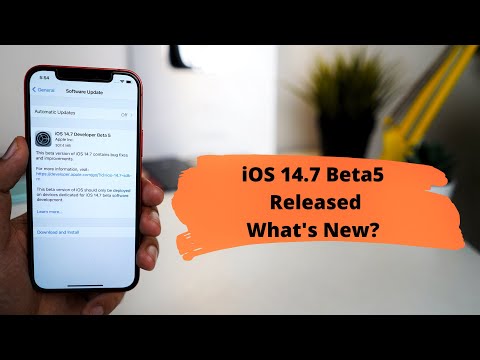 iOS 14.7 Beta 5 Released | What's New? Wifi Bug?