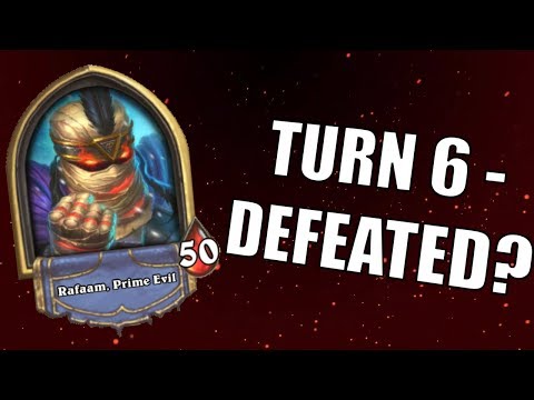 Can You Defeat Rafaam Before He Summons Galakrond? - Hearthstone