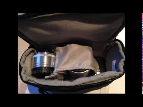 Mantona Irit Kameratasche für kompakte Systemkamera inkl  Objektiv und Zubehör
