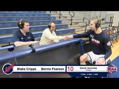 David Javorsky Postgame Interview 12/16 vs Sterling College