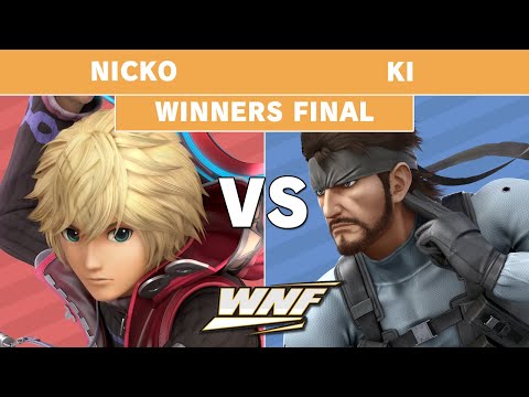 WNF 3.11 - Nicko (Shulk) Vs. Ki (Snake) Winners Finals - Smash Ultimate