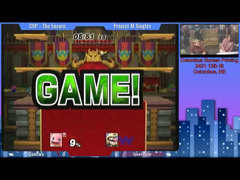 CSP The Encore! - Camtwo (Squirtle) vs Speed Racer (Wario, Luigi) - Grand Finals - Project M