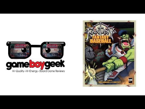 The Game Boy Geek Reviews Fantasy Fantasy Baseball