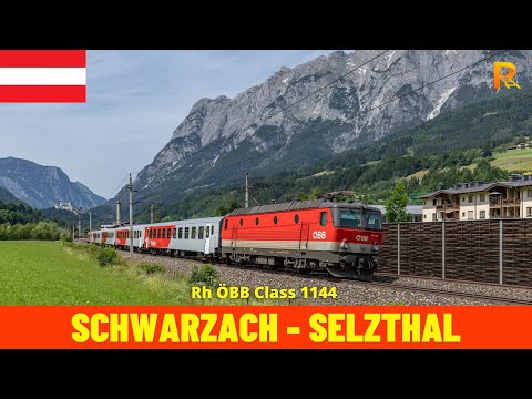 Führerstandsmitfahrt Schwarzach-St. Veit - Selzthal (Österreich) Aus Sicht des Lokführers 4K