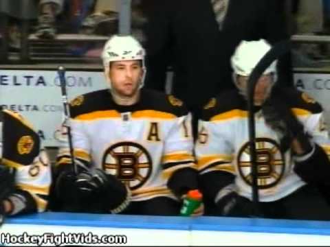 Derek Morris kisses his stick 11/01/2009