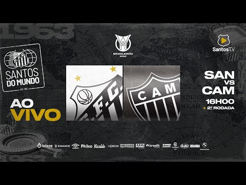 🔴 AO VIVO: SANTOS 0 x 0 ATLÉTICO/MG | BRASILEIRÃO (23/04/23)
