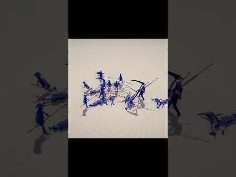 Void Reaper VS Sarrissa - totally accurate battle simulator TABS