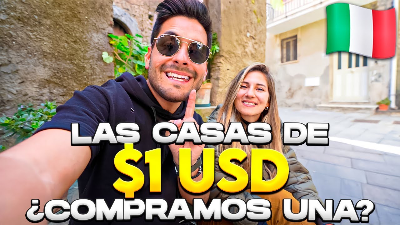 Viajó a Italia para ver qué hay detrás de las casas que se venden por 1 euro: esto reveló en un video