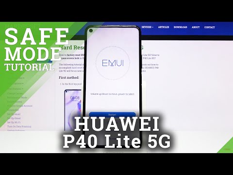 How to Enter Safe Mode in HUAWEI P40 Lite 5G – Disable Third-party Apps