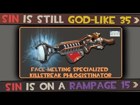 Phlog is OP! (My luckiest pyro play +35killstreak)